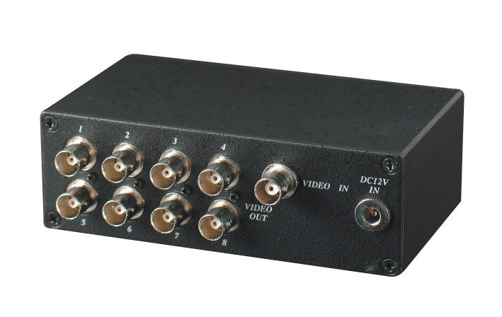 SEESTATION CD108 1 Input to 8 Output Video Distribution Hub - PAM Distributing Co