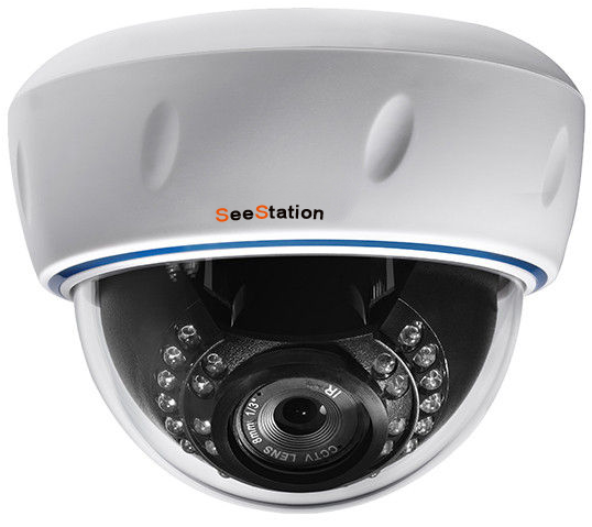 SeeStation (IP) CIP2210V-1W IP Dome Camera Interior 1.3MP IR POE ONVIF 2.8-12mm Varifocal Lens