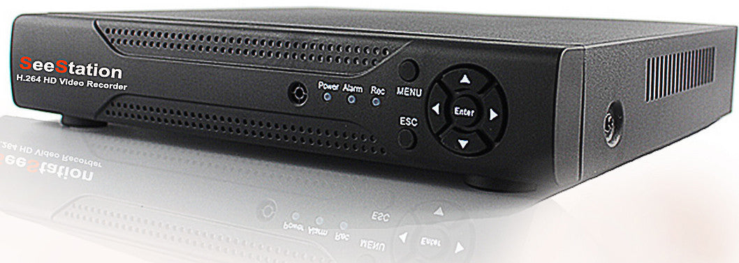 SeeStation (AHD) 04 Channel 2MP/1080P Analog High Definition Surveillance Recorder (FREE HDD) - PAM Distributing Co
