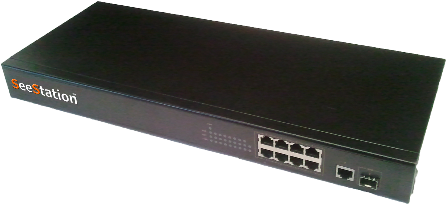 POE PLUS SWITCH 9 PORT 1G RACK