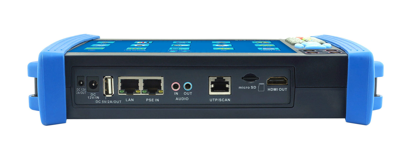 SeeStation SS-TM-PC-700V 7" LCD Camera Tester For Analog + IP + AHD + TVI + CVI + LAN + Multimeter - PAM Distributing Co - 3