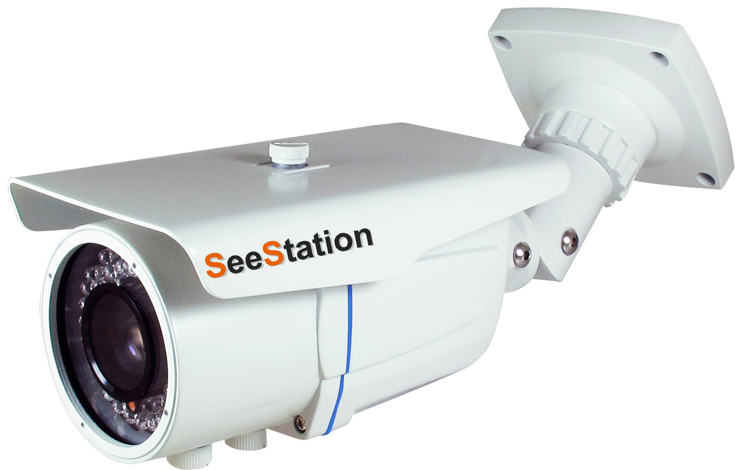 SeeStation (TVI) BULLET CAMERA 2MP/1080P Analog High Definition 2.8-12mm Varifocal Auto Iris Lens12VDC