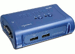 SEESTATION KVM-2PT-USB USB KVM 2 PORT FOR DUAL MOUSE- - PAM Distributing Co