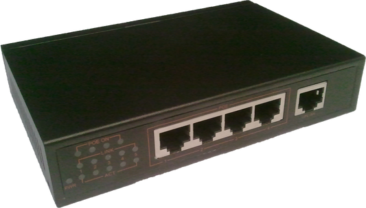 POE PLUS SWITCH 5 PORT (100M)